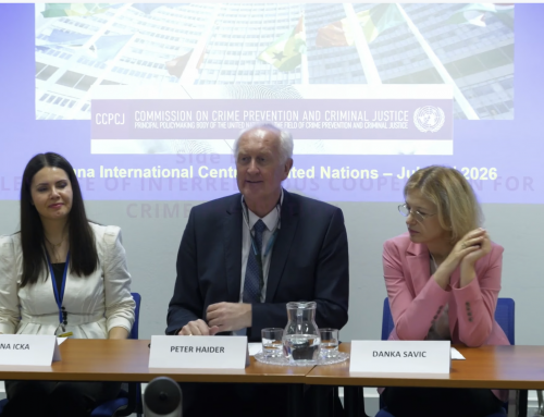 Recent Side Event at the Vienna International Centre during the Commission on Crime Prevention and Criminal Justice